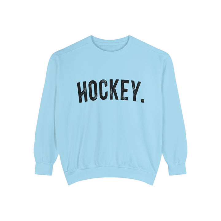 Rustic Design Hockey Unisex Adult Premium Crewneck Sweatshirt
