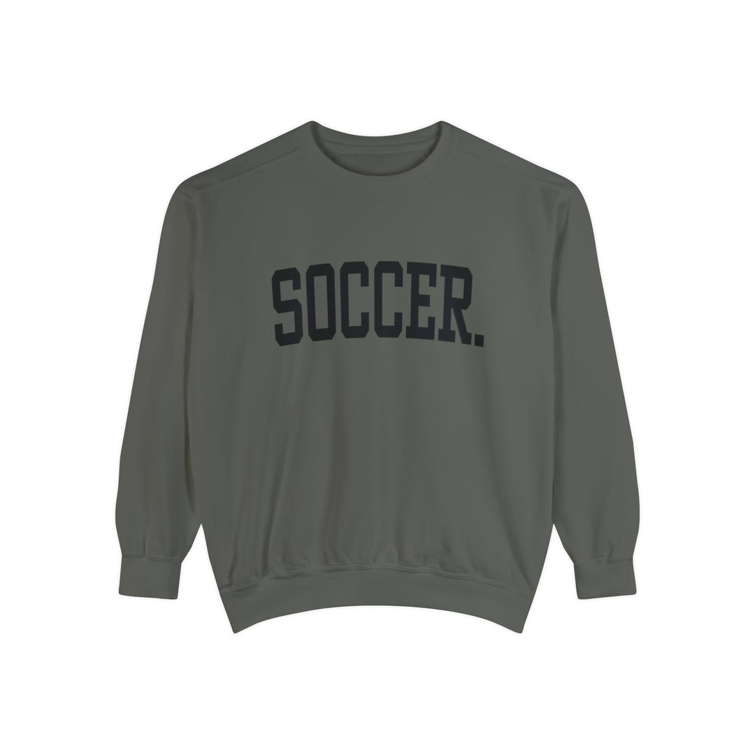 Tall Design Soccer Unisex Adult Premium Crewneck Sweatshirt