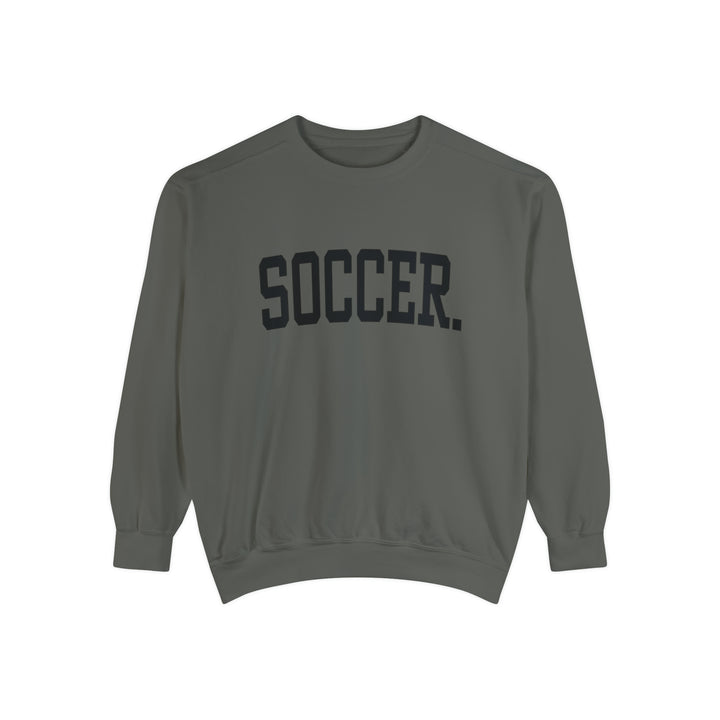 Tall Design Soccer Unisex Adult Premium Crewneck Sweatshirt