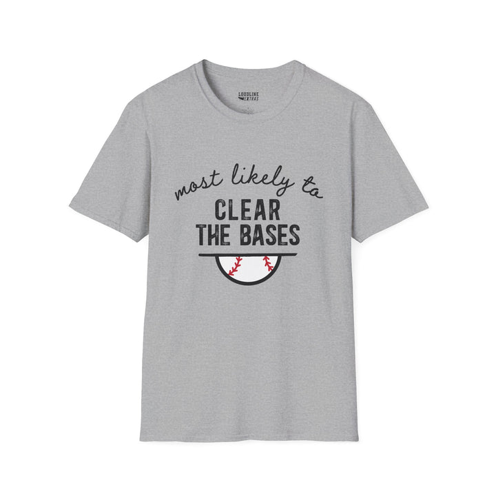 Most Likely To Baseball Unisex Adult T-Shirt