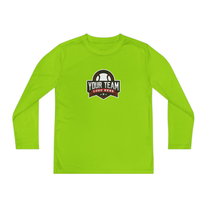 Unisex Youth Long Sleeve Moisture Wicking Shirt