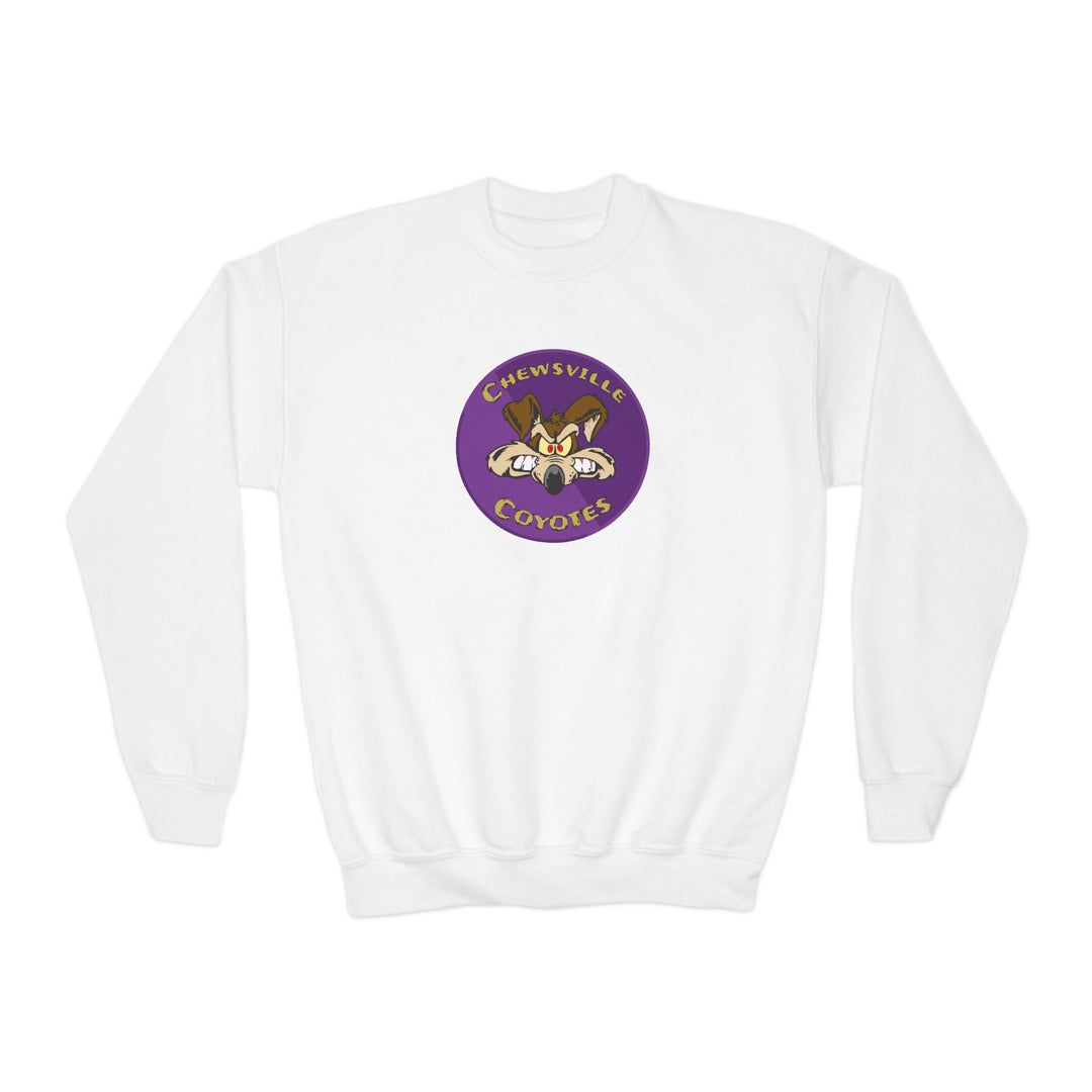 Chewsville Coyotes Unisex Youth Crewneck Sweatshirt