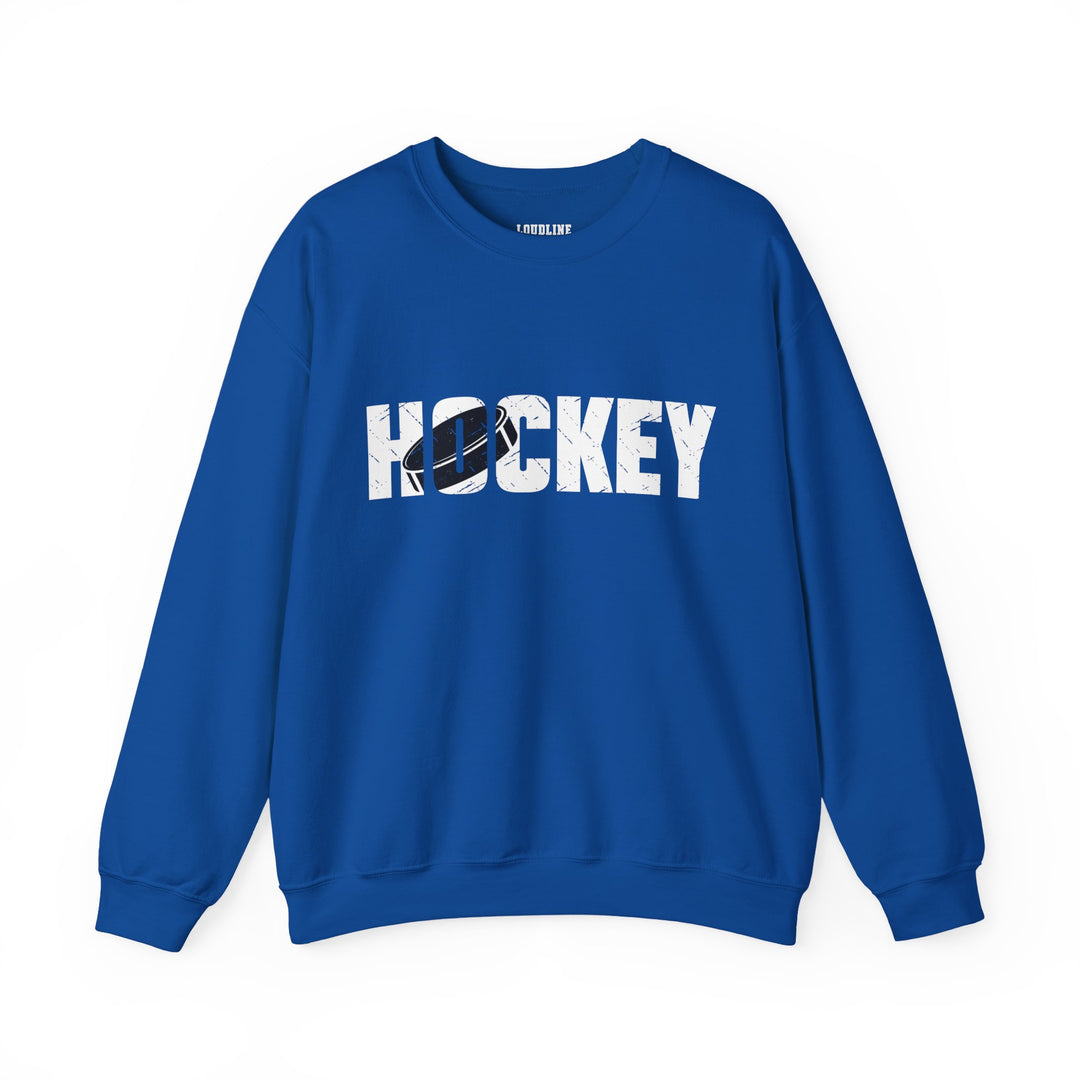 Hockey Unisex Adult Crewneck Sweatshirt
