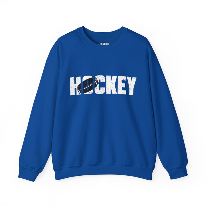 Hockey Unisex Adult Crewneck Sweatshirt