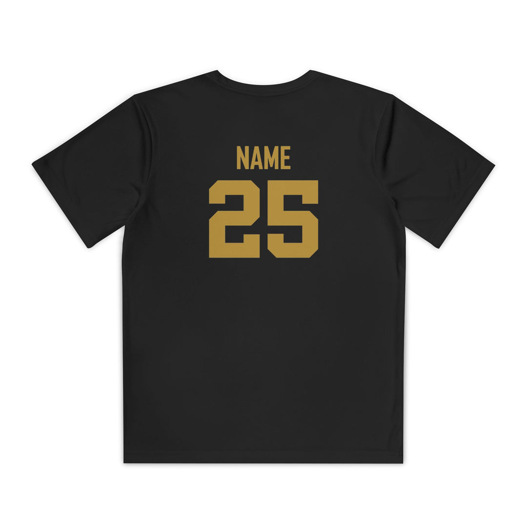 FEBA Lions Baseball Unisex Youth Short Sleeve Competitor Moisture Wicking T-Shirt