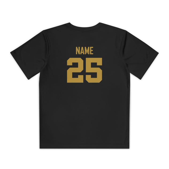 FEBA Lions Baseball Unisex Youth Short Sleeve Competitor Moisture Wicking T-Shirt