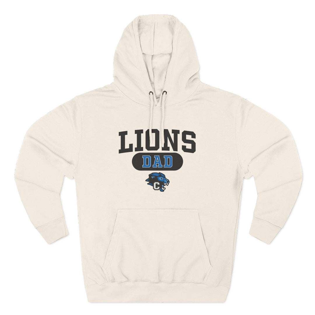 Canton Lions Football &amp; Cheer Unisex Adult Premium Hoodie Sweatshirt - Lions Relative Design