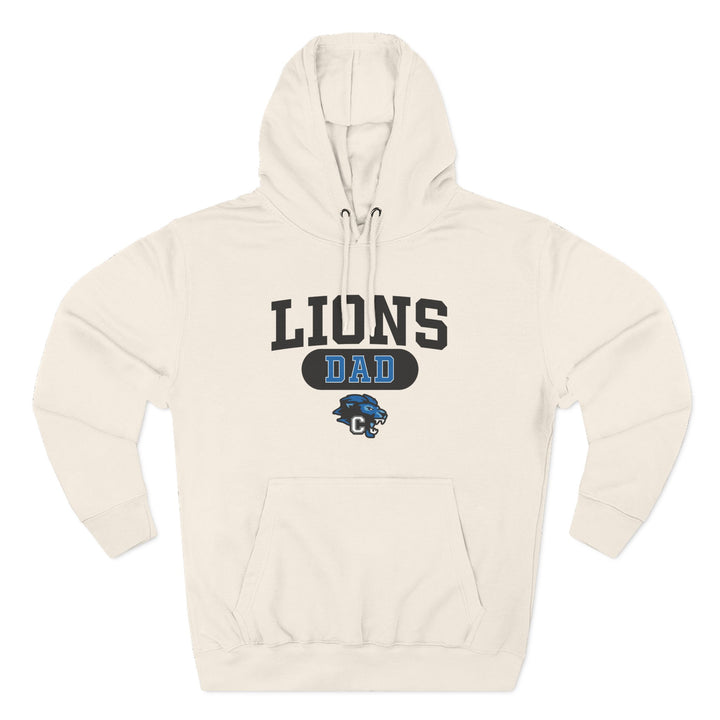 Canton Lions Football &amp; Cheer Unisex Adult Premium Hoodie Sweatshirt - Lions Relative Design