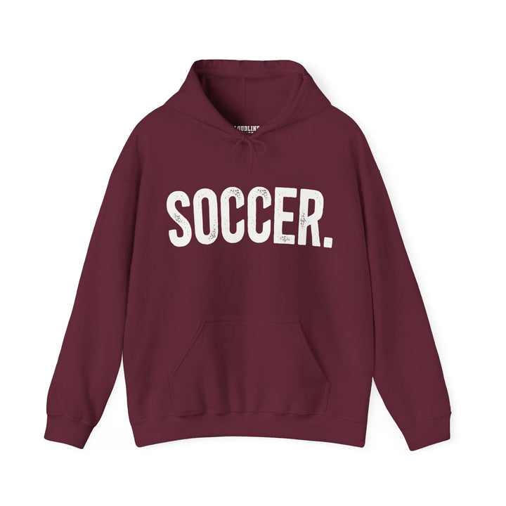 Rustic Design Soccer Unisex Adult Hooded Sweatshirt