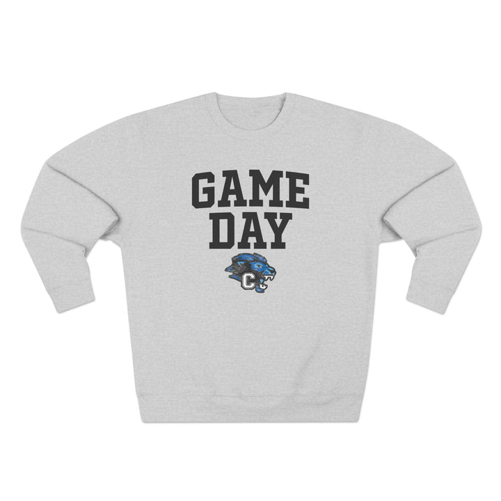 Canton Lions Football &amp; Cheer Unisex Adult Premium Crewneck Sweatshirt - Game Day 2 Design
