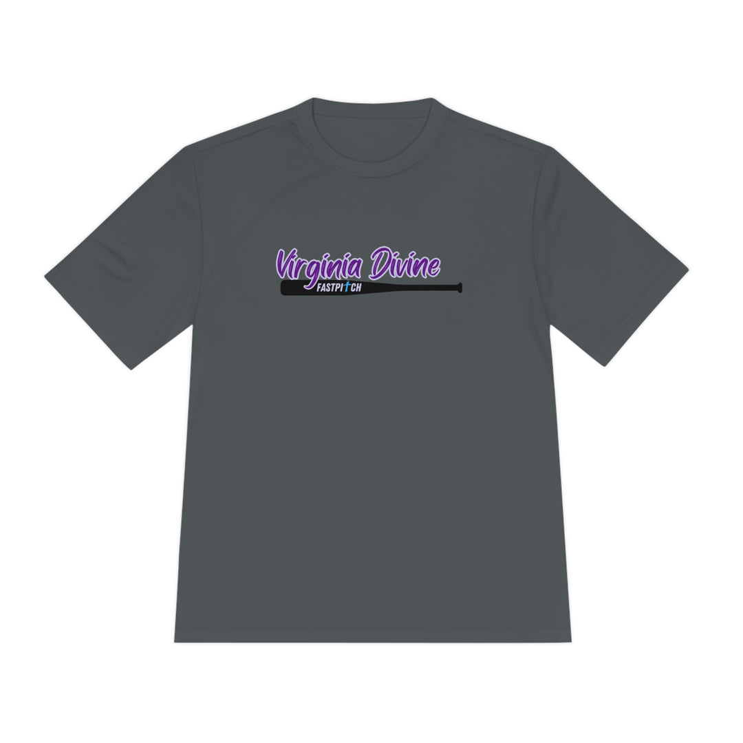 Virginia Divine Sports Unisex Adult Moisture Wicking T-Shirt