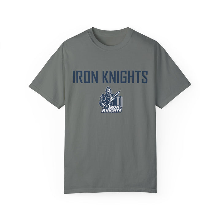 Iron Knights Premium Adult Unisex T-Shirt w/Knight Logo, Name &amp; Number on back