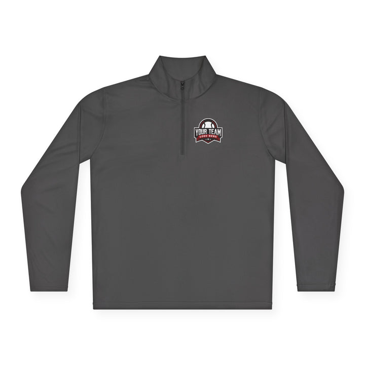 Unisex Adult Long Sleeve Quarter-Zip Pullover