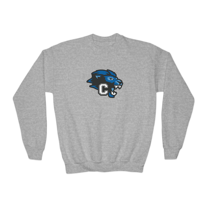 Canton Lions Football &amp; Cheer Unisex Youth Standard Crewneck Sweatshirt