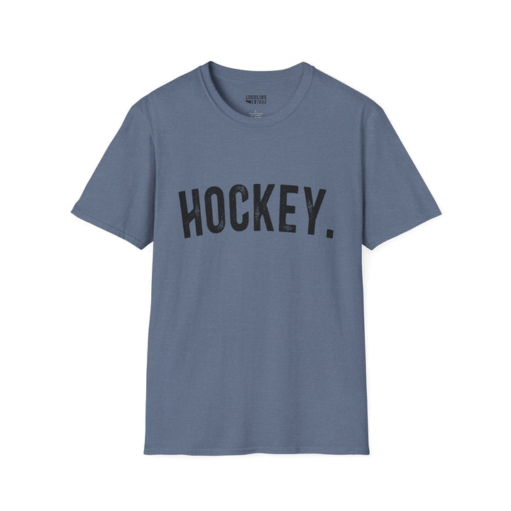 Rustic Design Hockey Unisex Adult T-Shirt