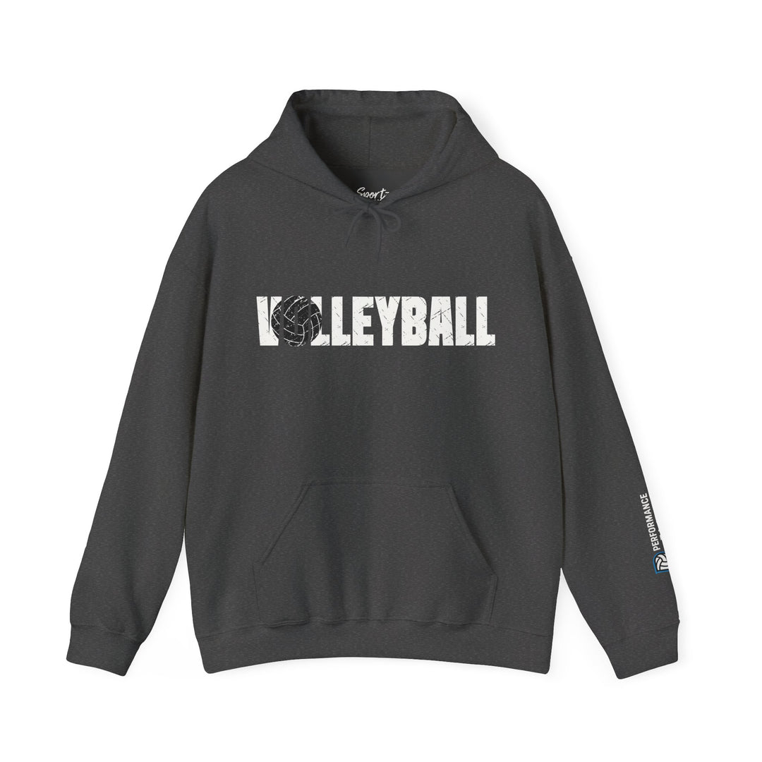 Performance Elite Volleyball Adult Unisex Hooded Sweatshirt w/Logo on Left Sleeve