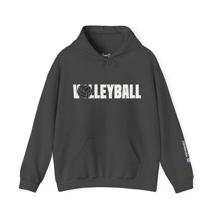 Performance Elite Volleyball Adult Unisex Hooded Sweatshirt w/Logo on Left Sleeve