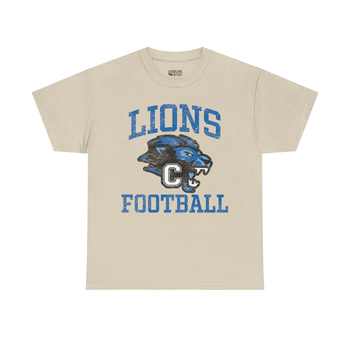 Canton Lions Football &amp; Cheer Unisex Adult Gildan Standard T-Shirt - Lions Football Design