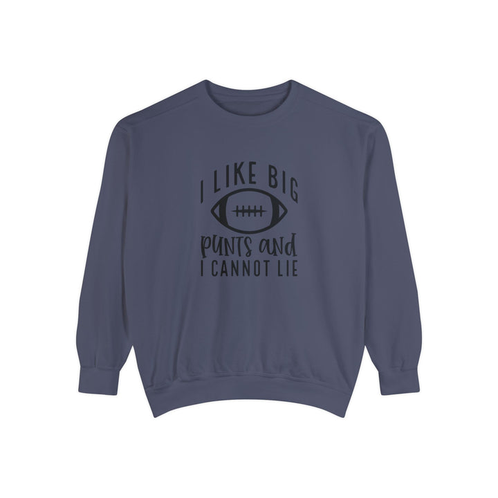 I Like Big Punts Football Unisex Adult Premium Crewneck Sweatshirt