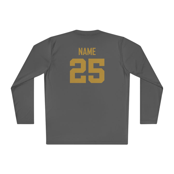 FEBA Lions Baseball Unisex Adult Long Sleeve Competitor Moisture Wicking Shirt