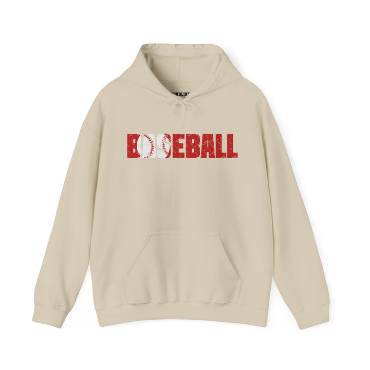 Baseball Unisex Adult Hooded Sweatshirt