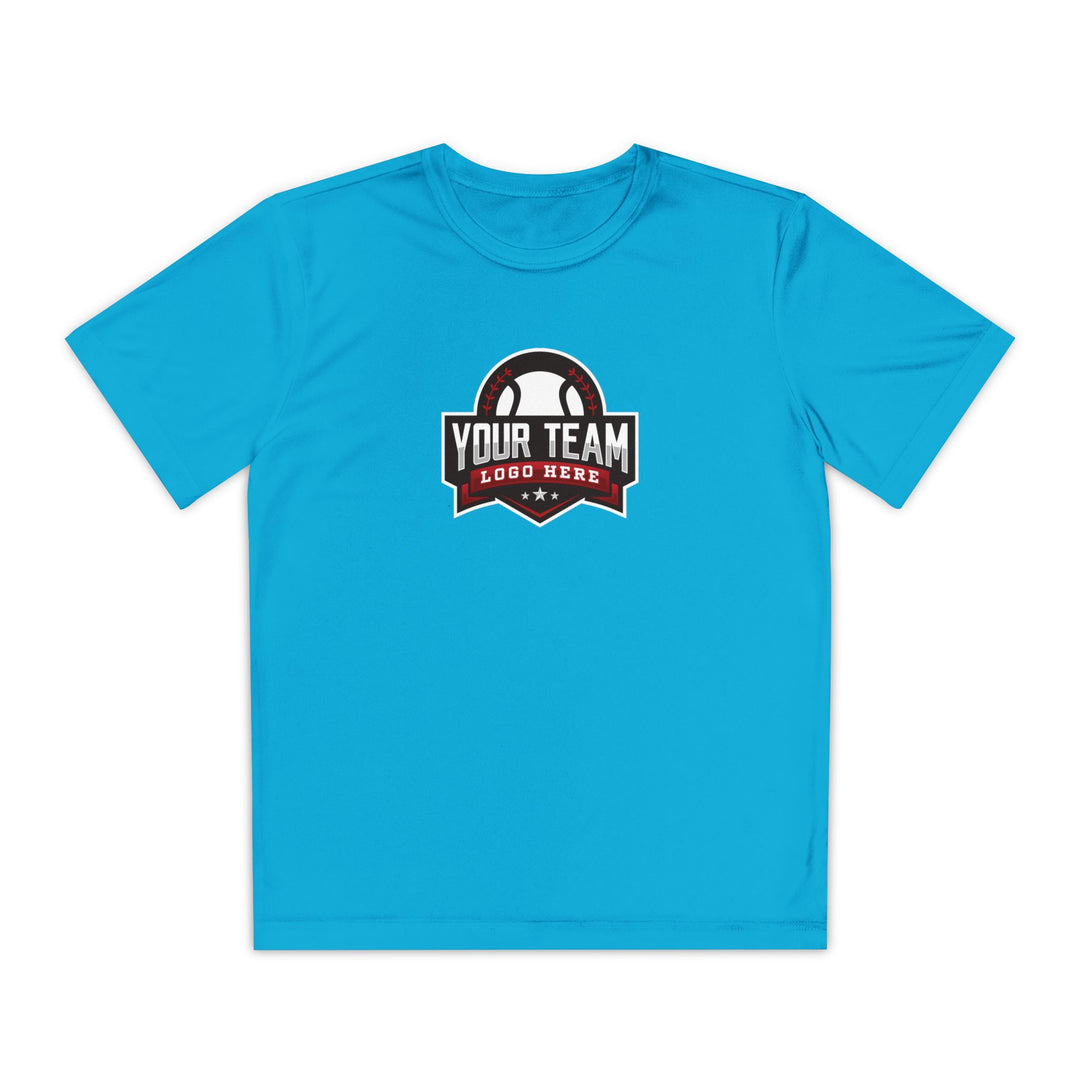 Unisex Youth Moisture Wicking T-Shirt Color Options 1
