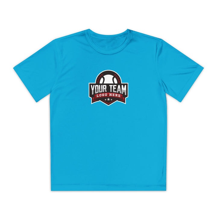 Unisex Youth Moisture Wicking T-Shirt Color Options 1