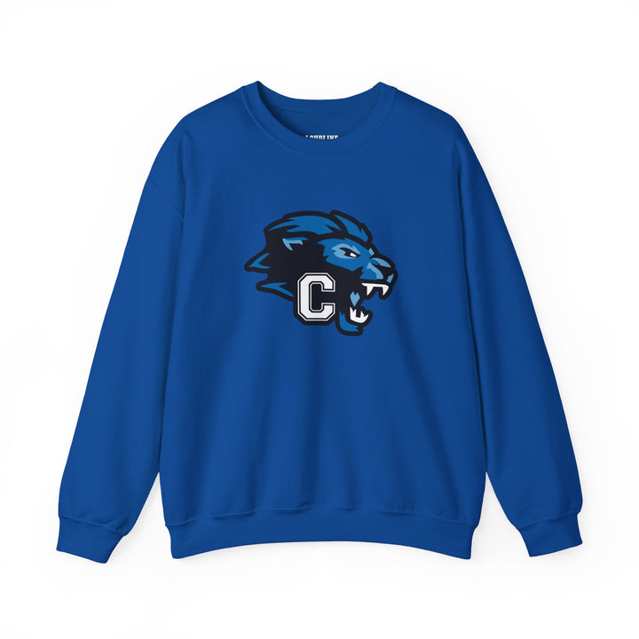 Canton Lions Football &amp; Cheer Unisex Adult Standard Crewneck Sweatshirt