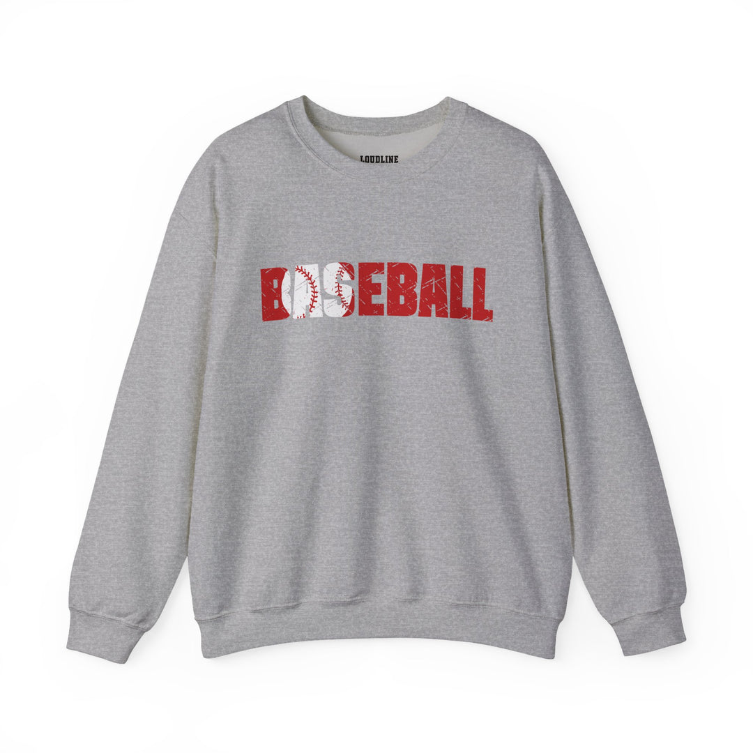 Baseball Unisex Adult Crewneck Sweatshirt