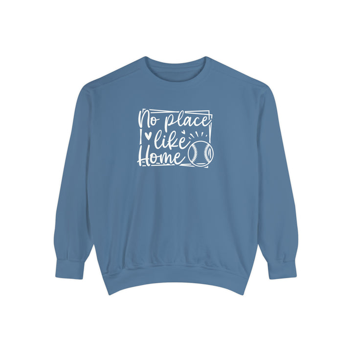No Place Like Home Baseball Unisex Adult Premium Crewneck Sweatshirt