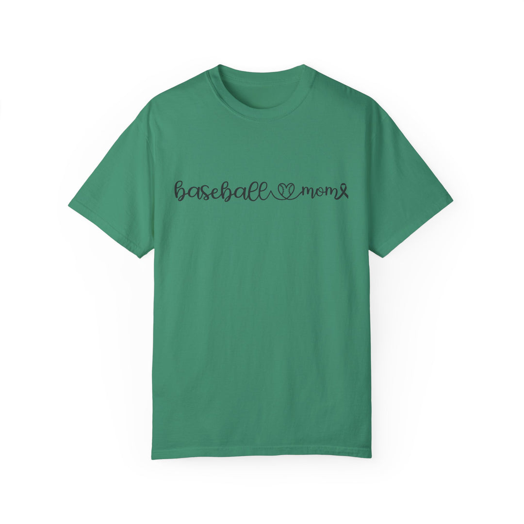 Cancer Collection Pick Your Sport Mom Ribbon &amp; Heart Adult Unisex Premium T-Shirt