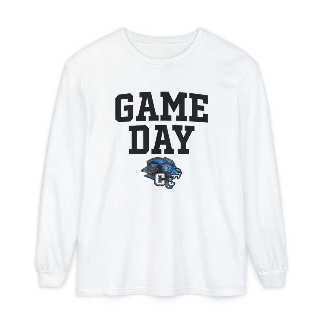 Canton Lions Football &amp; Cheer Unisex Adult Premium Long Sleeve - Game Day 2 Design