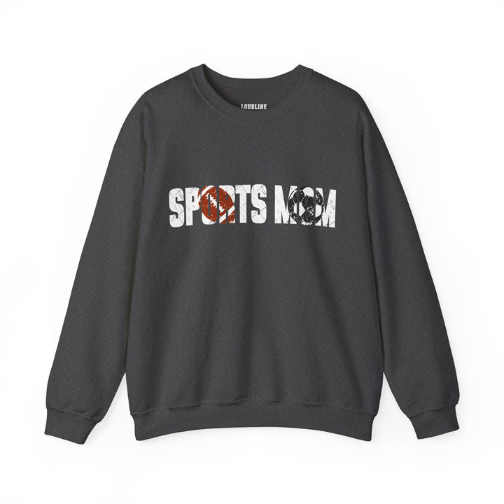 Sports Mom Unisex Adult Crewneck Sweatshirt