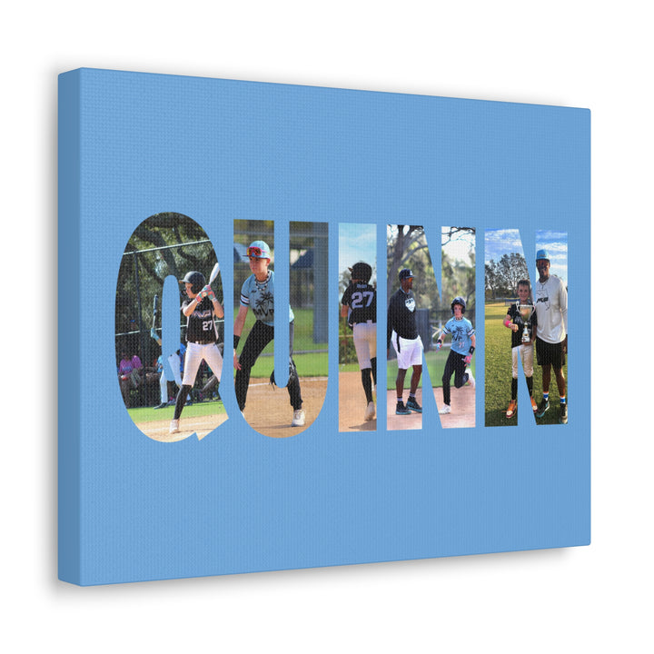 Custom Picture Block Name Canvas
