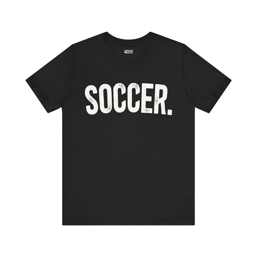 Rustic Design Soccer Unisex Adult T-Shirt