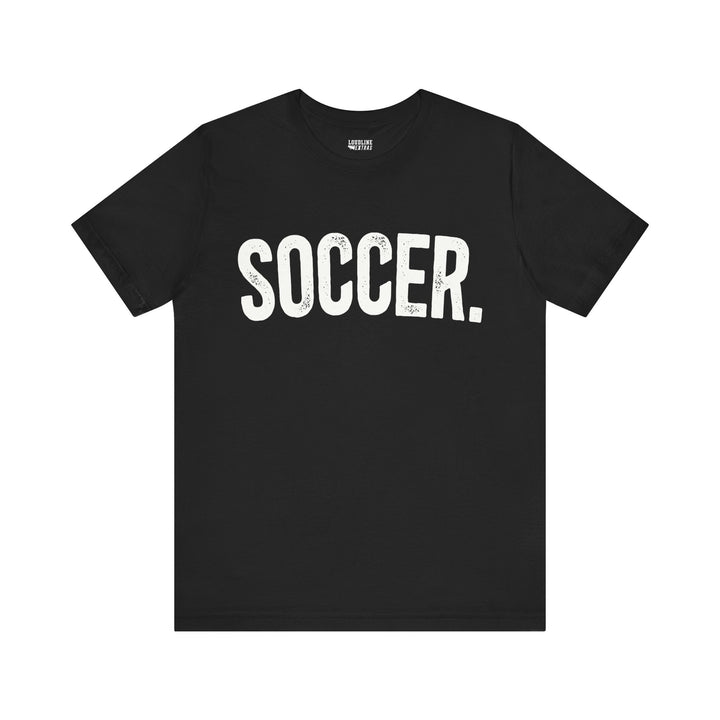 Rustic Design Soccer Unisex Adult T-Shirt