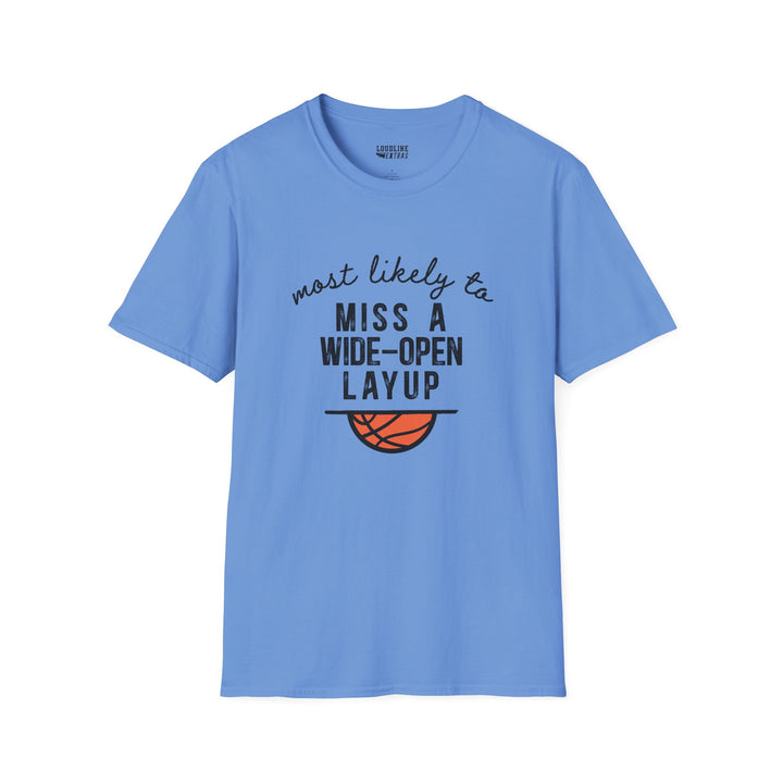 Most Likely To Basketball Unisex Adult T-Shirt