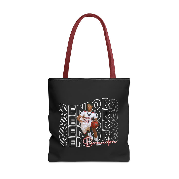 Senior Wavy Design w/Photo &amp; Name Tote Bag