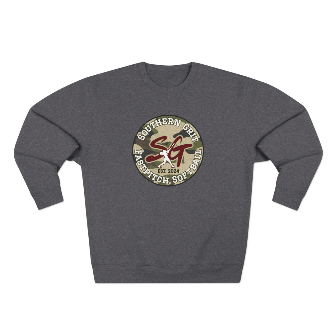 Southern Grit Unisex Adult Mid-Level Crewneck Sweatshirt w/Both Logos