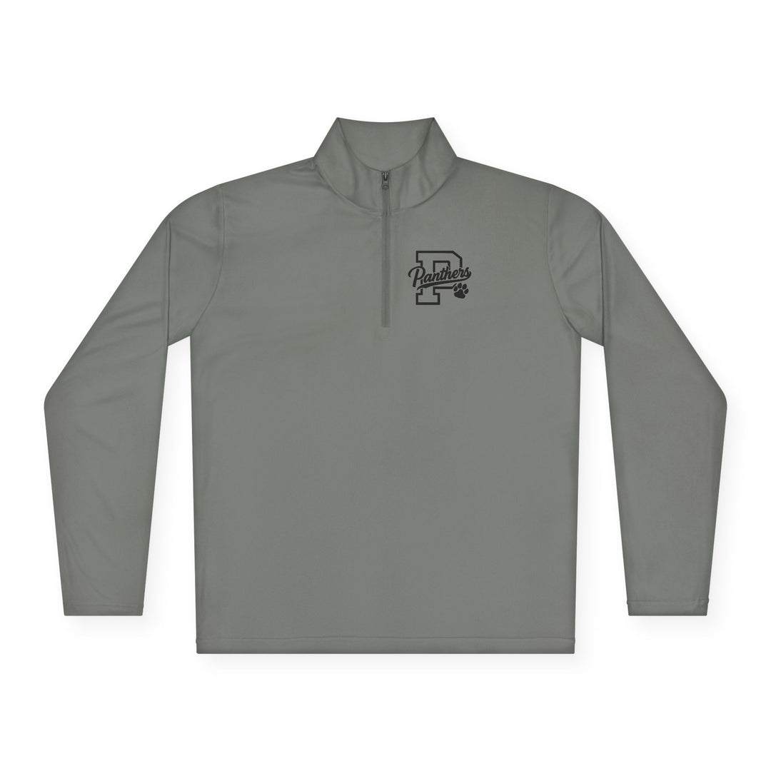 Crown Point Panthers Unisex Adult Long Sleeve Quarter-Zip Pullover