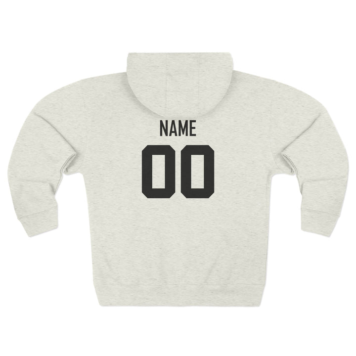 Canton Lions Football &amp; Cheer Unisex Adult Premium Full Zip Hooded Sweatshirt