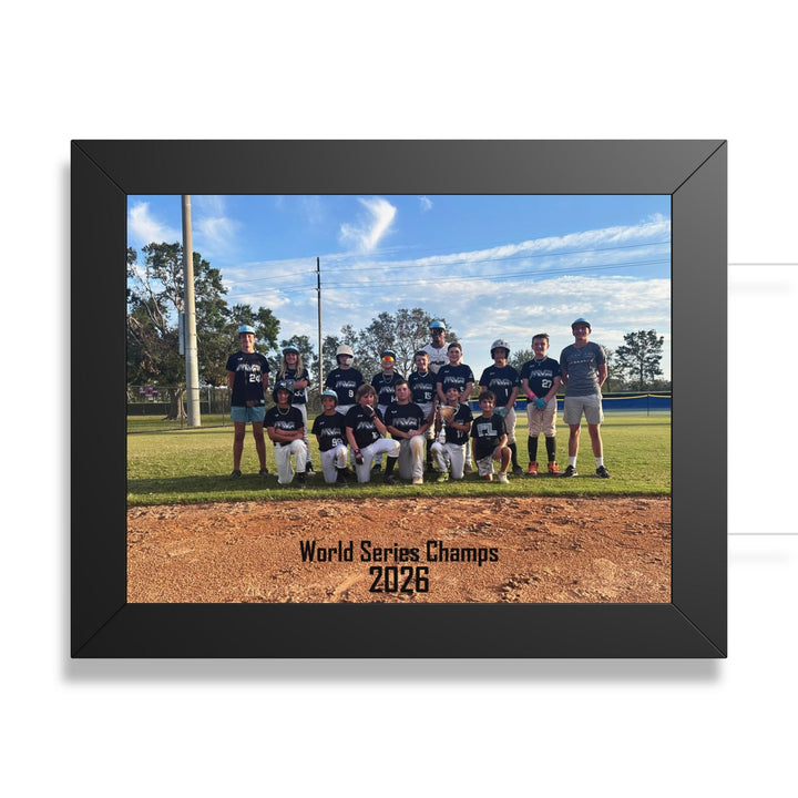 Coach/Team Custom Picture Framed Art