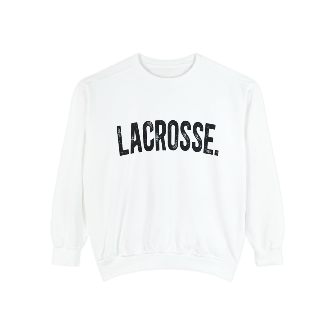 Rustic Design Lacrosse Adult Unisex Premium Crewneck Sweatshirt