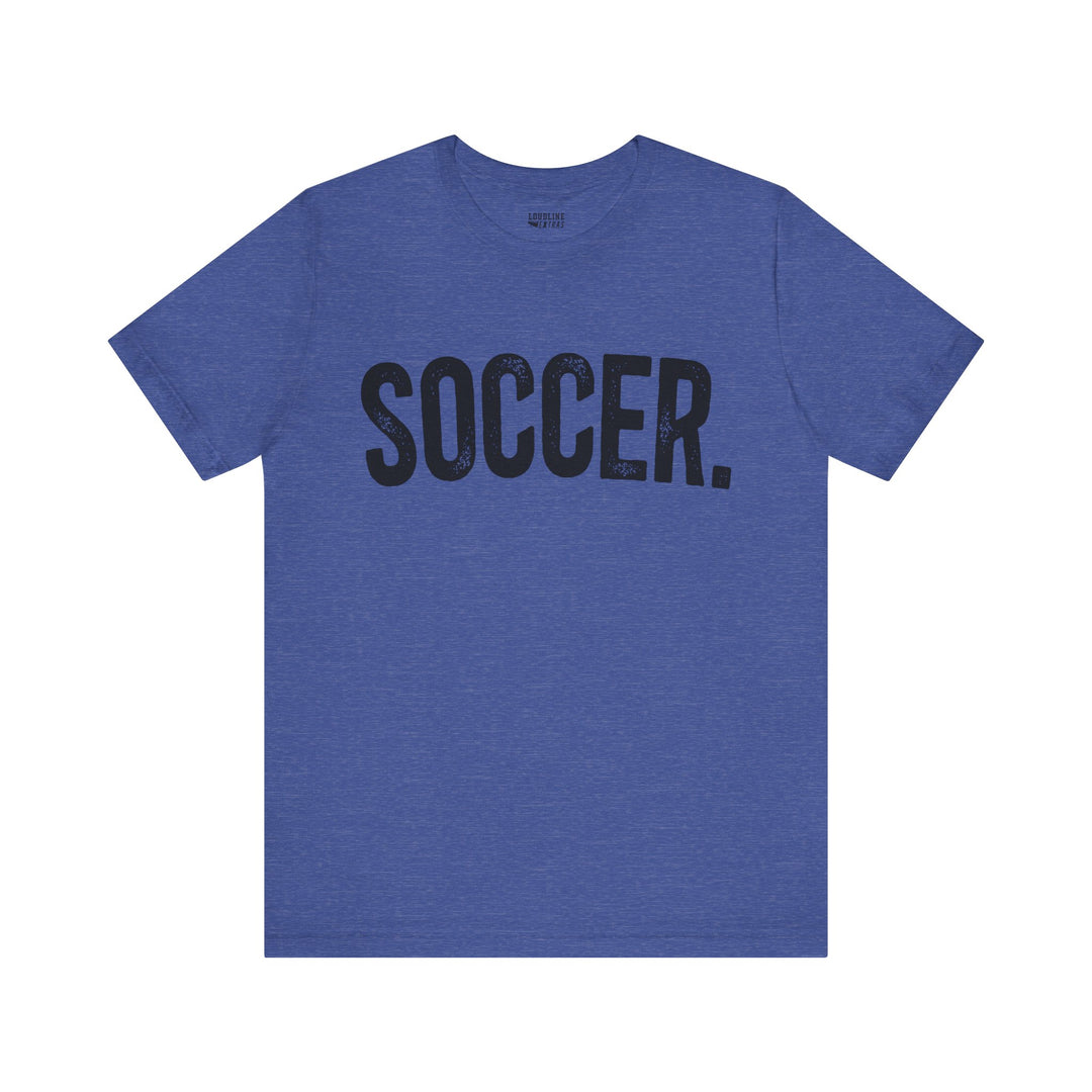 Rustic Design Soccer Unisex Adult T-Shirt