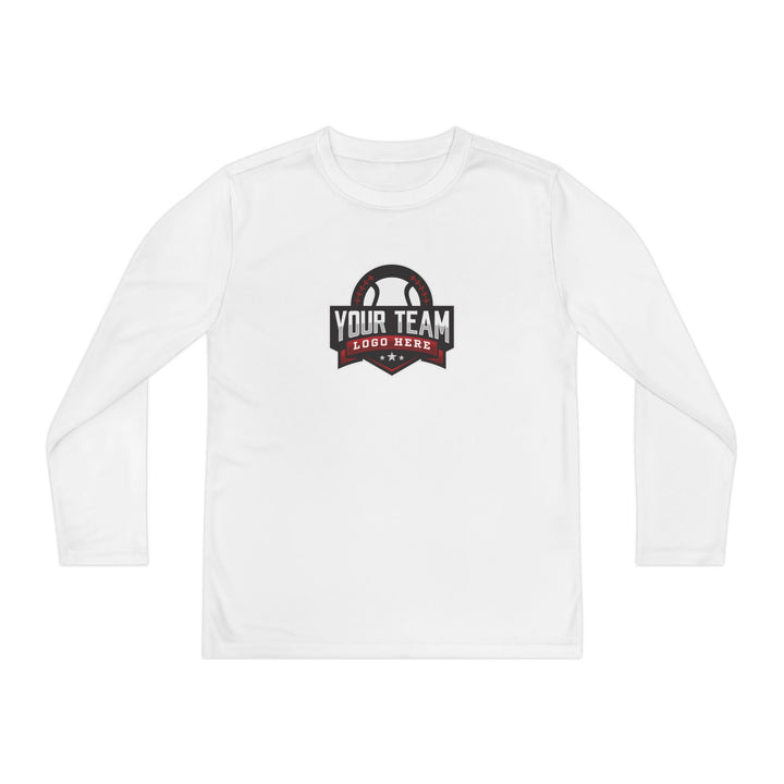 Unisex Youth Long Sleeve Moisture Wicking Shirt
