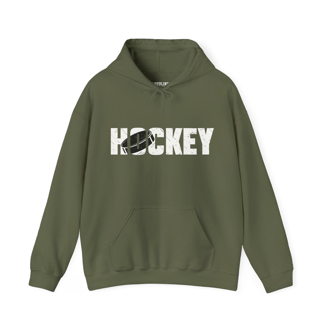 Hockey Unisex Adult Hooded Sweatshirt