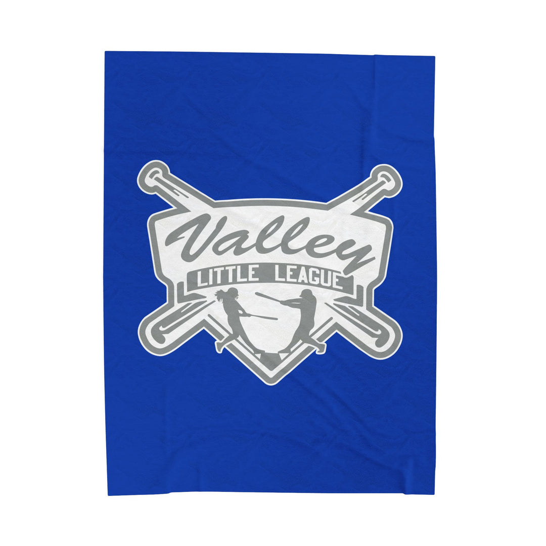 Valley Little League Velveteen Plush Blanket