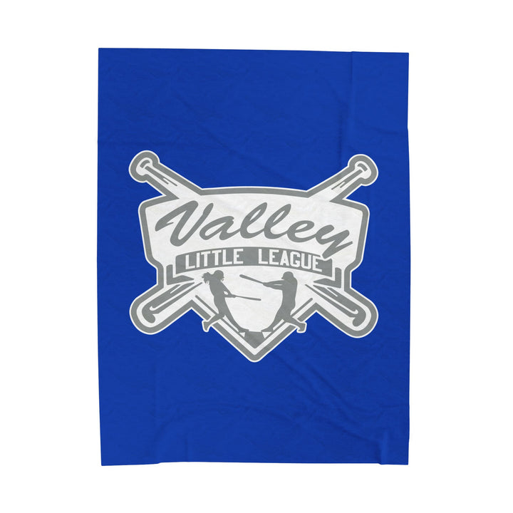 Valley Little League Velveteen Plush Blanket