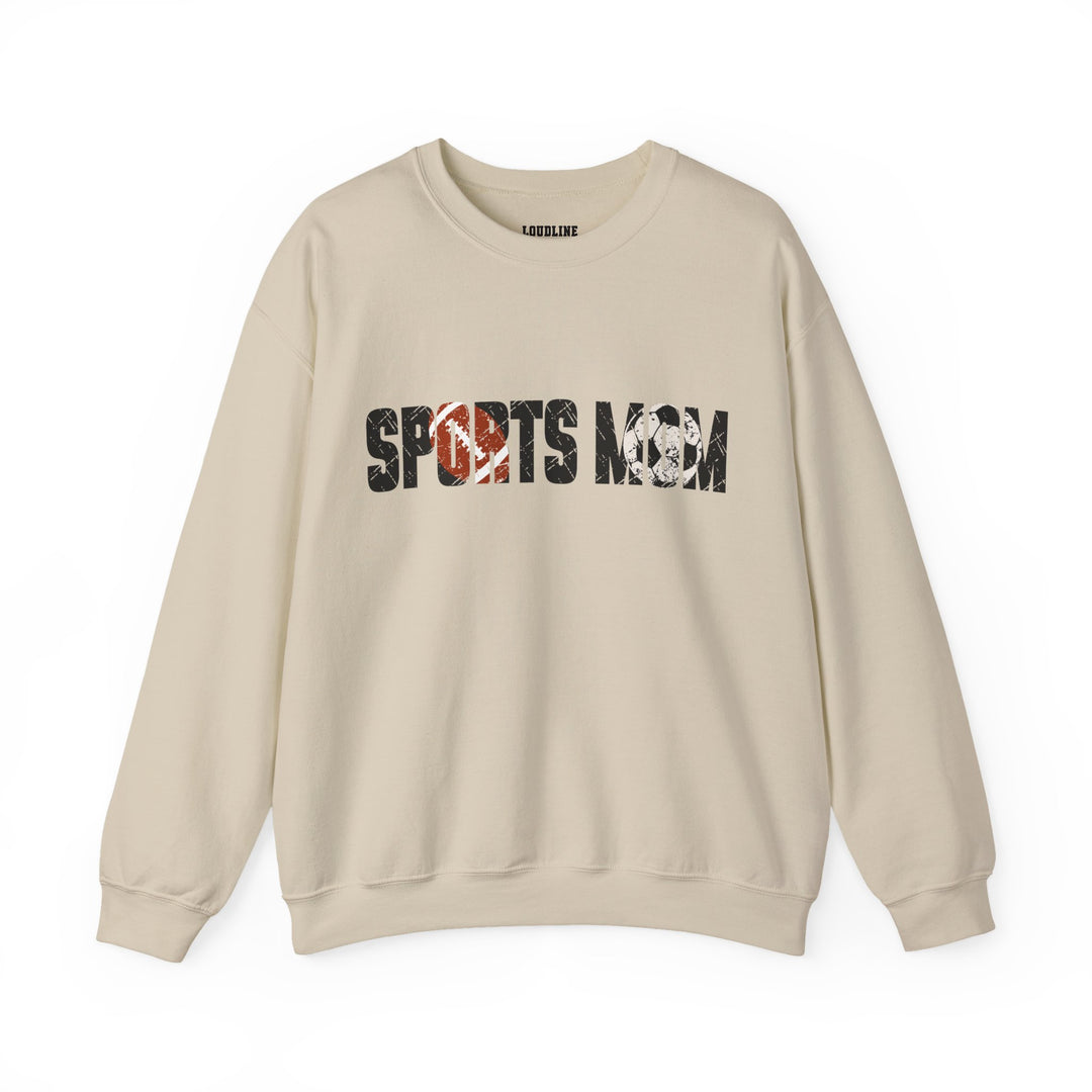 Sports Mom Unisex Adult Crewneck Sweatshirt