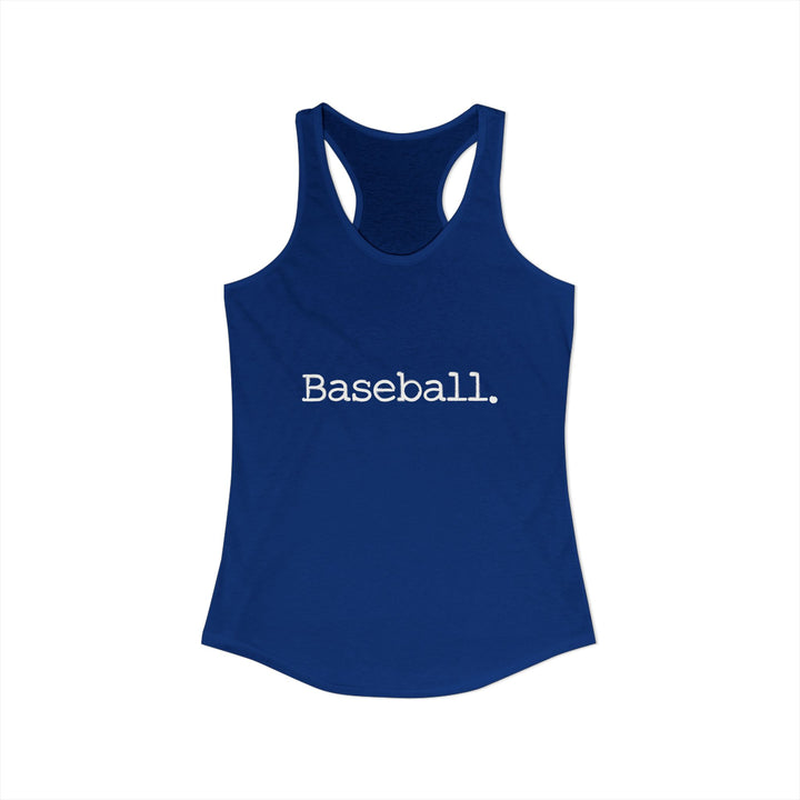 Typewriter Design Baseball Women&
